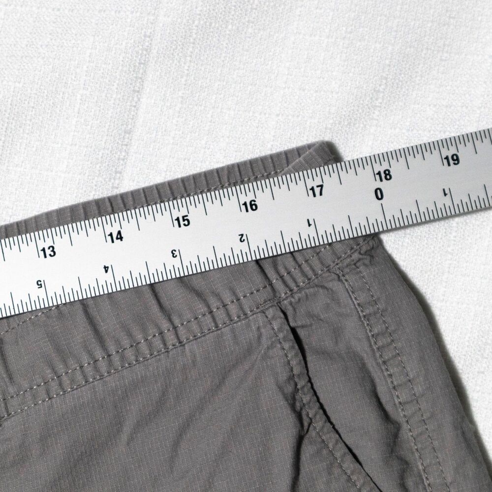 Vuori Pants Womens XL Gray Ripstop Stretch Drawstring Casual Travel Lightweight - Picture 9 of 11